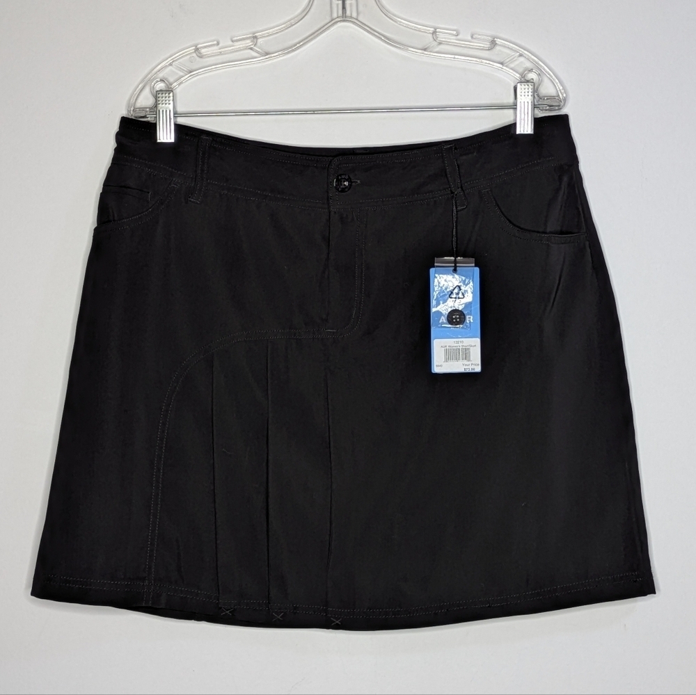 NWT AUR black Pleated Golf Athletic Skort 12
